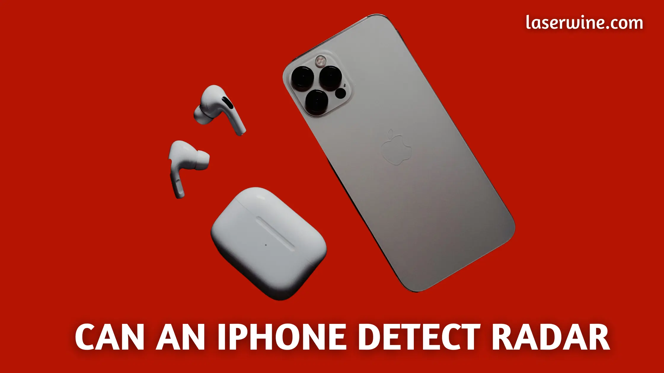 Can an iPhone detect radar